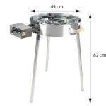 Gaasipõleti jalgadel sise-ja välitingimustesse TW-580-i rent Paella ja wok pannid