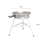 Gaasipõletiga grill/paellapann Basic-720 rent Paella pannid