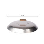 Wok-Cataplana kaas mudelile PRO-545 L545 rent Paella ja wok pannid