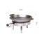 Gaasipõletiga grill/paellapann PRO-460