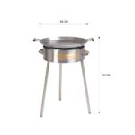 Gaasipõletiga grill/paellapann PRO-580 rent Paella pannid