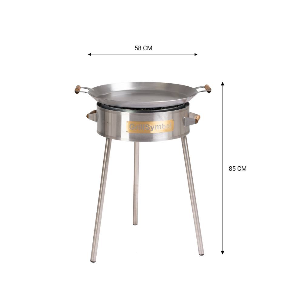 Gaasipõletiga grill/paellapann PRO-580