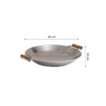 Wok-pann WP-450, ø 45 cm WP-450 rent Paella ja wok pannid