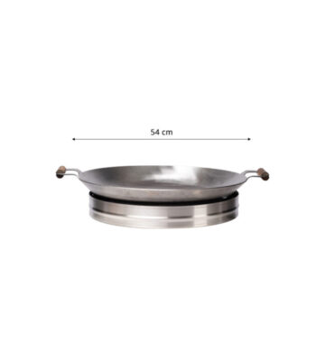Wok-pann-adapteriga-545-WS-545 Gaasipõöleti Grillpann Wok-pann Cataplana komplektid Pritsmekaitsmed Wok-panni kaaned Gaasipõletid jalgadel Paella pannid Grilpannid