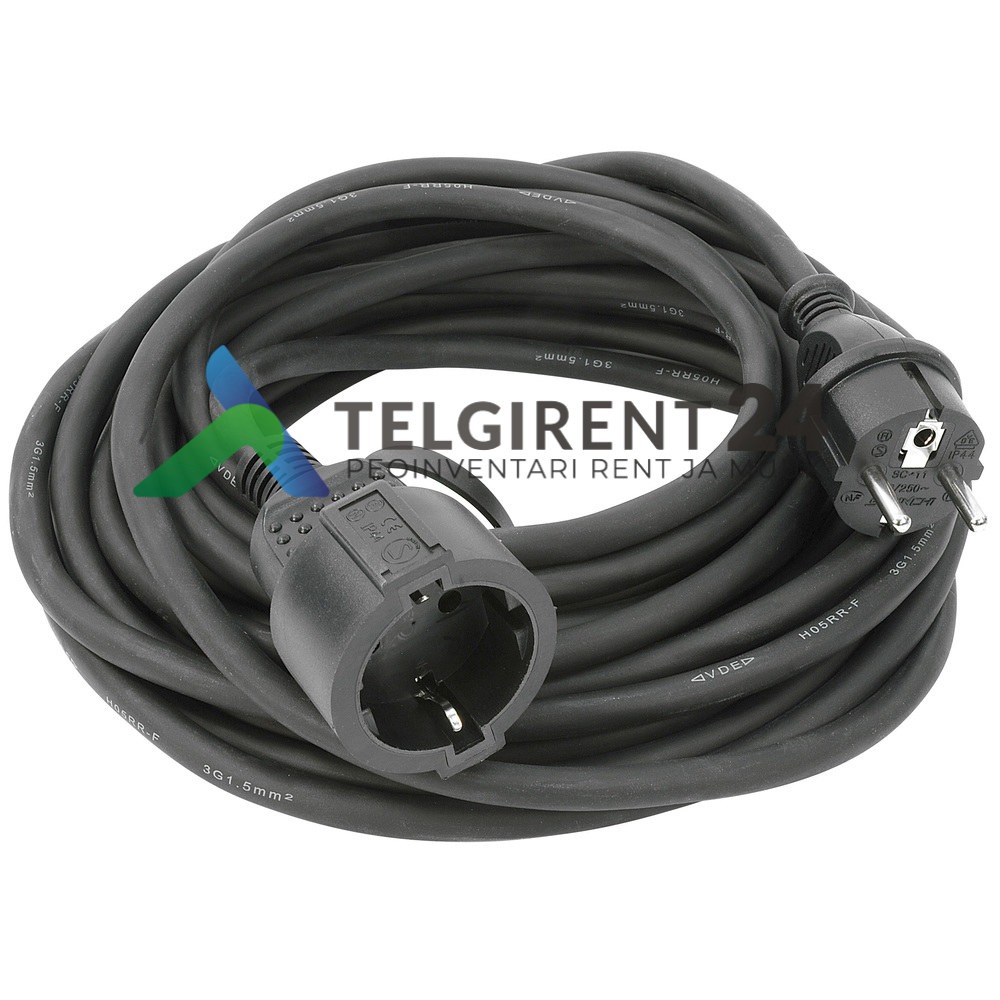 Pikendusjuhe/jätkujuhe 5 - 15m