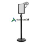 Infotahvel lindiga piirdepostile