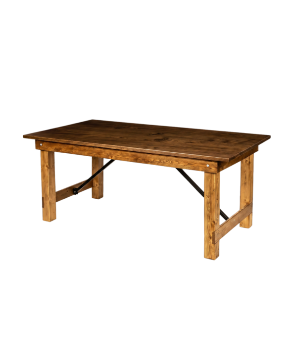 Puidust laud 200x100 cm